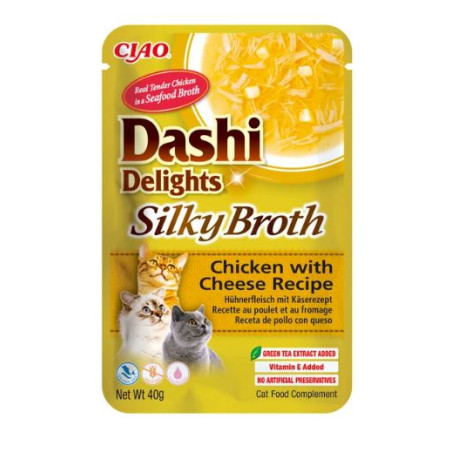 Inaba Cat Dashi Delights Silky Chicken Cheese 40g