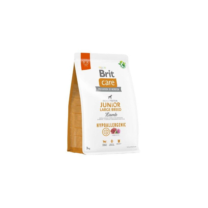 Brit Care Dog Hypoallergenic Junior Large Breed Lamb 3kg