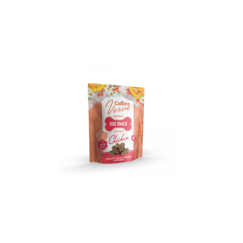 Calibra Dog Verve Semi-Moist Snack Fresh Chicken 150g