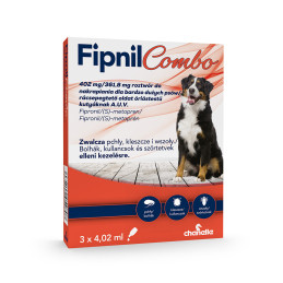 FIPNIL Combo 3 x 4,02 ml XL dla psów powyzej 40kg 3 pipety