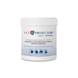 VET PROTECTOR® USZY – WIPES nakładki na palec do czyszczenia uszu. 50 sztuk