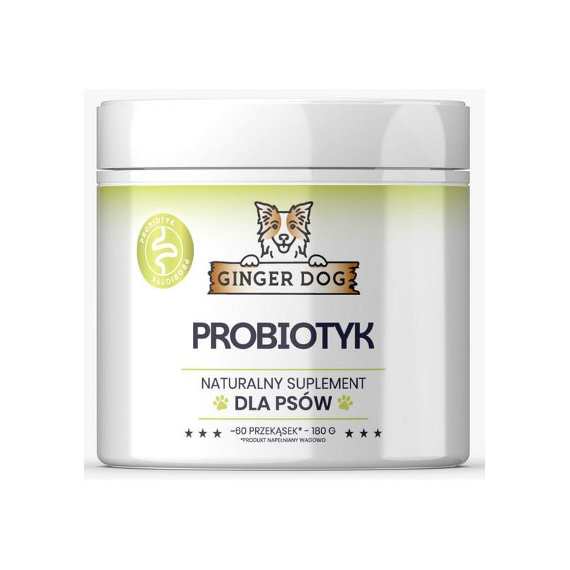 Ginger Dog, Probiotyk, 60 przekąsek