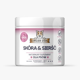 Ginger Dog, Skóra&Sierść, 60 przekąsek