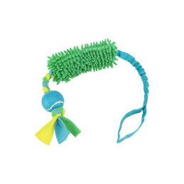 Trixie, Bungee Tugger z piłką tenisową, zabawka, dla psa, 85 cm TX-34705