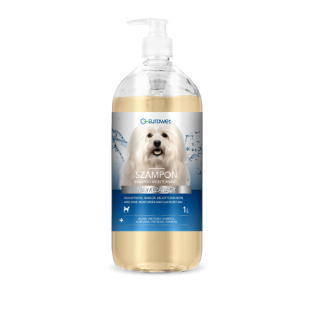 Eurowet, szampon nawilżający, 1l