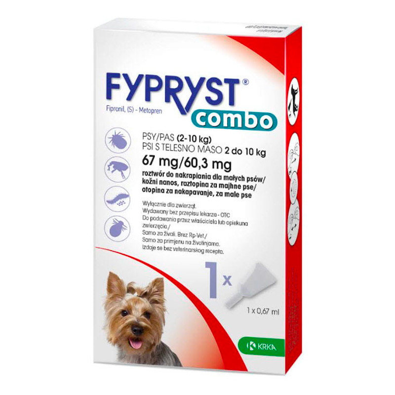 FYPRYST COMBO 2-10kg pies 1 pipeta