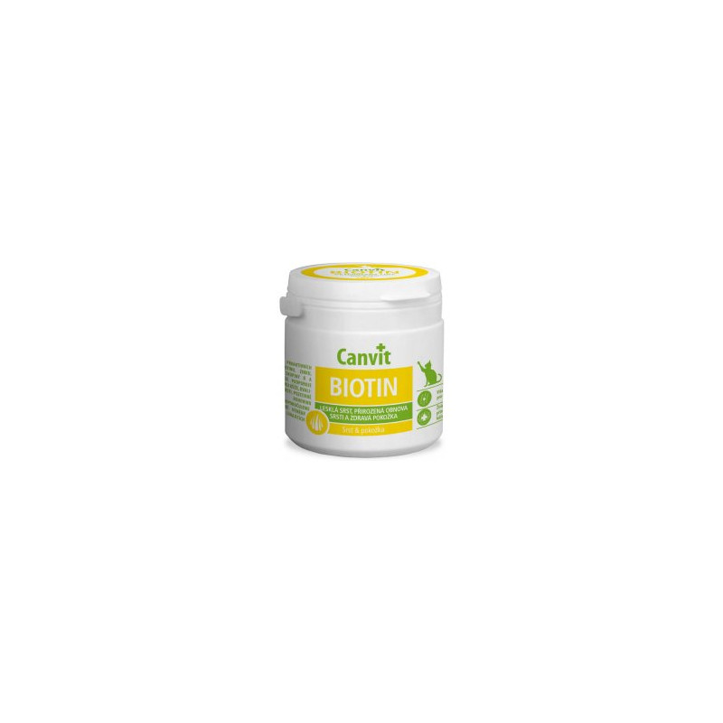 Canvit Biotin For Cats 100g zdrowa skóra kotów