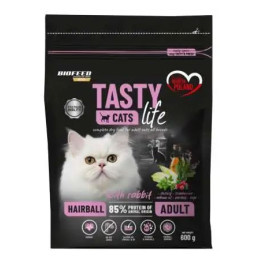 Biofeed, Tasty Cats Life Hairball z Królikiem, 600g