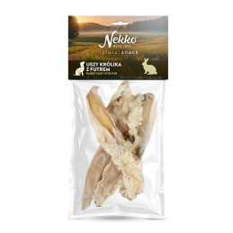 NEKKO Uszy królika z futrem 5 szt.
