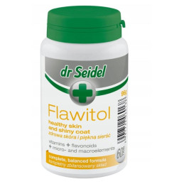 Dr seidel, Flawitol zdrowa skóra i piękna sierść, 60 tabl