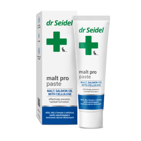 Dr.Seidel Malt Pro Pasta Odkłaczająca dla Kota 115g