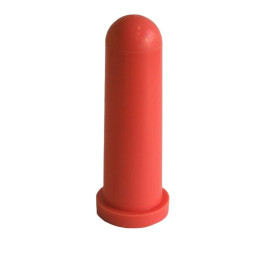 Kerbl, Smoczek do wiadra dla cieląt silikon czerwony, 100 mm