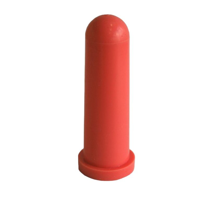 Kerbl, Smoczek do wiadra dla cieląt silikon czerwony, 100 mm