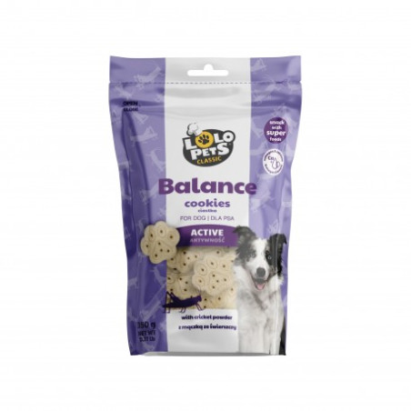 Lolo Pets, ciastka dla psa ACTIVE, zdrowe kości i stawy 350g doypack LO-80810