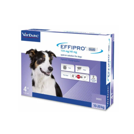 EFFIPRO DUO - M, 4 PIPETY, 1,34 ML