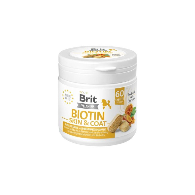 Brit Vitamins Dog Biotin Skin & Coat 120g