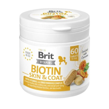 Brit Vitamins Dog Biotin Skin & Coat 120g