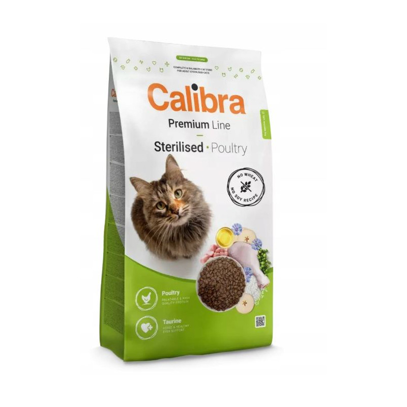 Calibra Cat Premium Line Sterilised z drobiem 2kg 700022