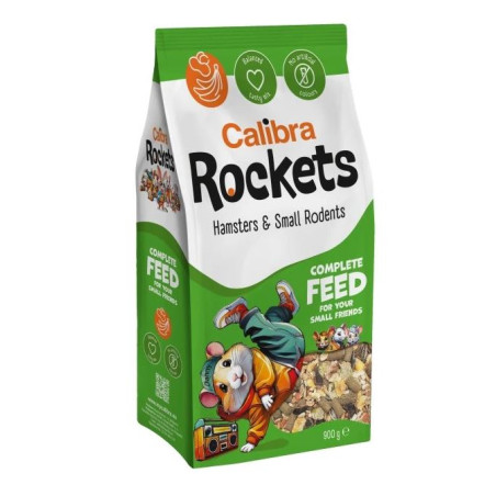 Calibra Rockets Mix Hamsters & Small rodents 900g ( chomik, małe gryzonie )700063