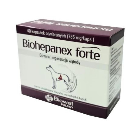 Biowet, Biohepanex, 40 kaps