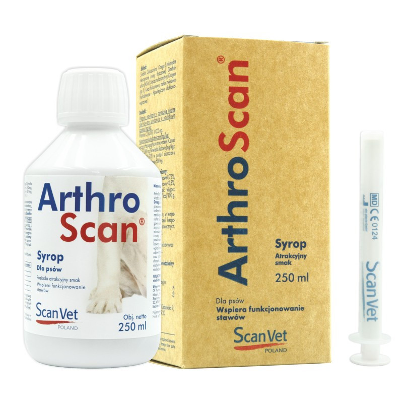 ScanVet ArthroScan, syrop na stawy dla psów, 500 ml