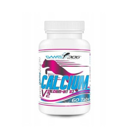Game Dog, Calcium V2, 60 tabletek