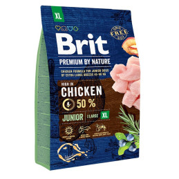 Brit Premium by Nature Dog Junior XL 3 kg