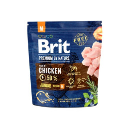Brit Premium by Nature Dog Junior M 1kg
