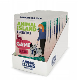 Animal Island Everyday Dziczyzna, Pasztet dla psa 10 x150 g