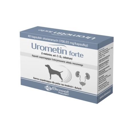 BIOWET Urometin Forte 40 kaps.