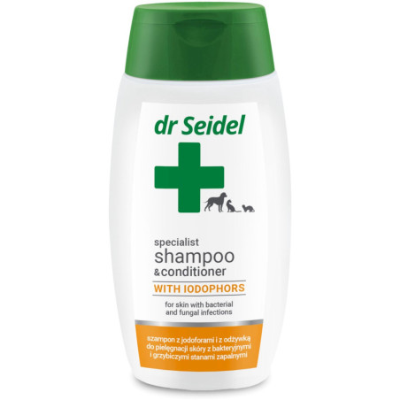 Dr Seidel Szampon jodoforowy z odżywką 220ml