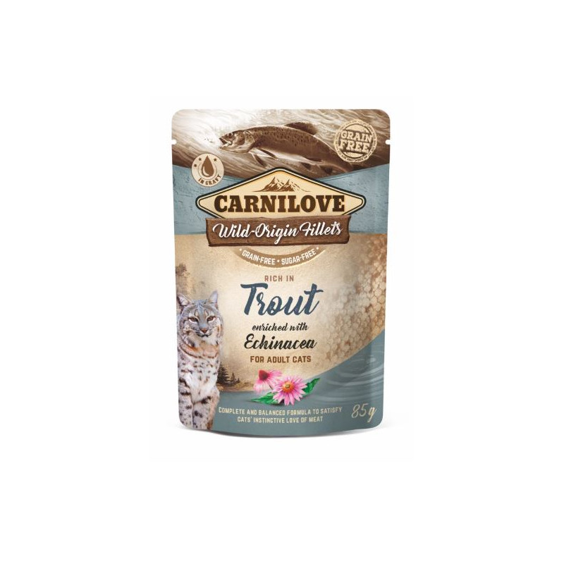 Carnilove Cat Adult Trout & Echinacea 85g
