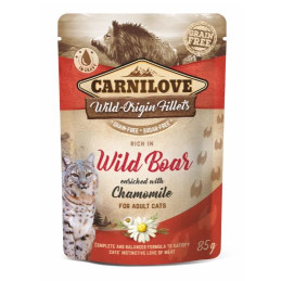 Carnilove Cat Adult Wild Boar & Chamomile 85g