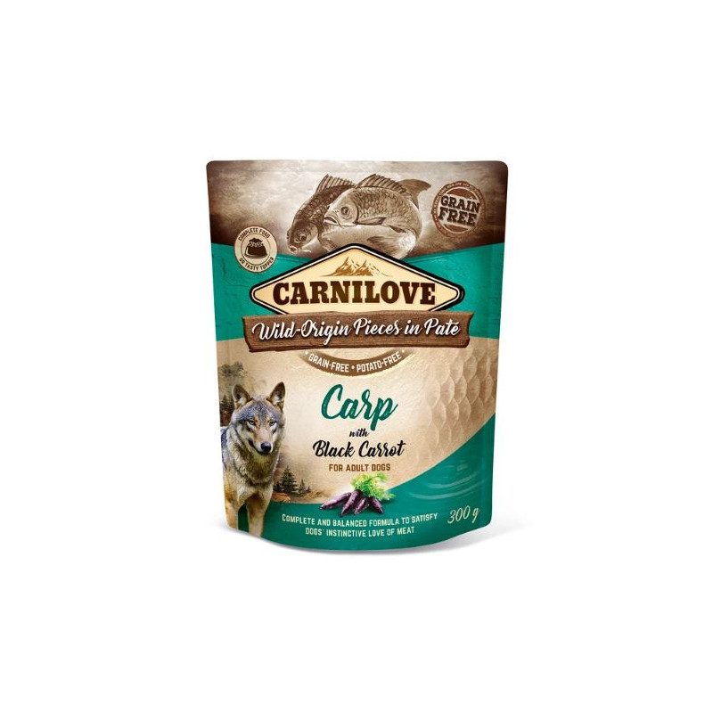 Carnilove Dog Adult Carp & Black Carrot 300g
