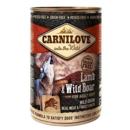 CARNILOVE WILD MEAT LAMB&WILD BOAR 400G