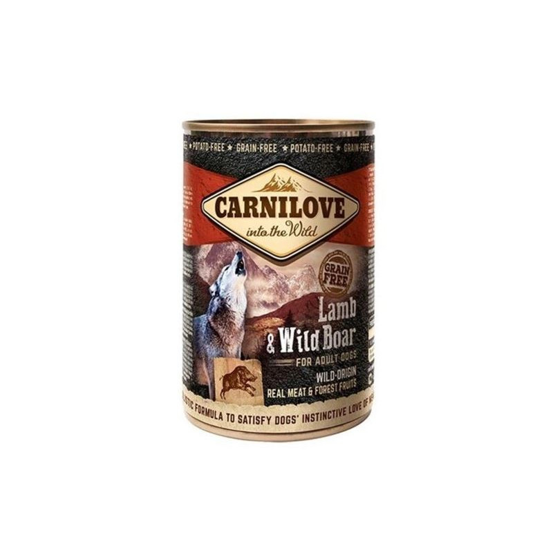 CARNILOVE WILD MEAT LAMB&WILD BOAR 400G