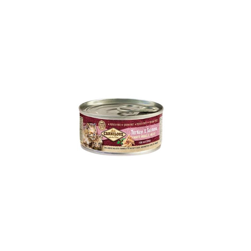 Carnilove Cat Kitten Salmon & Turkey 100g