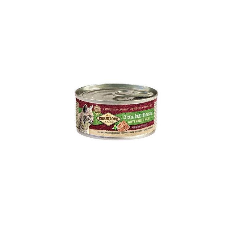 Carnilove Cat Adult Chicken, Duck & Pheasant 100g