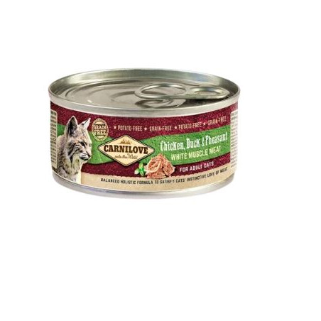 Carnilove Cat Adult Chicken, Duck & Pheasant 100g