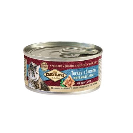 Carnilove Cat Adult Salmon & Turkey 100g