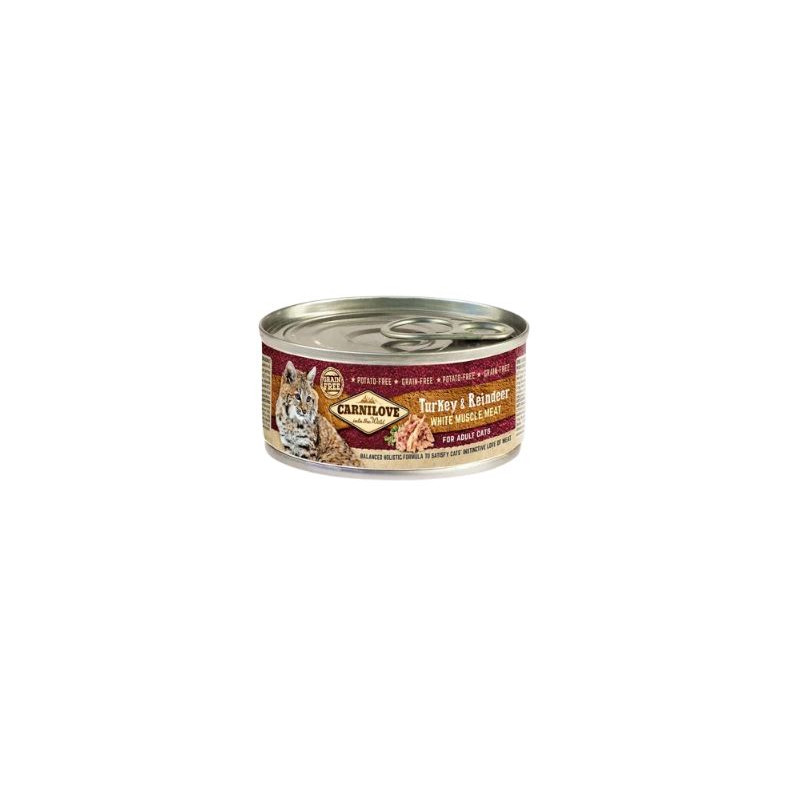 Carnilove Cat Adult Turkey & Reindeer 100g