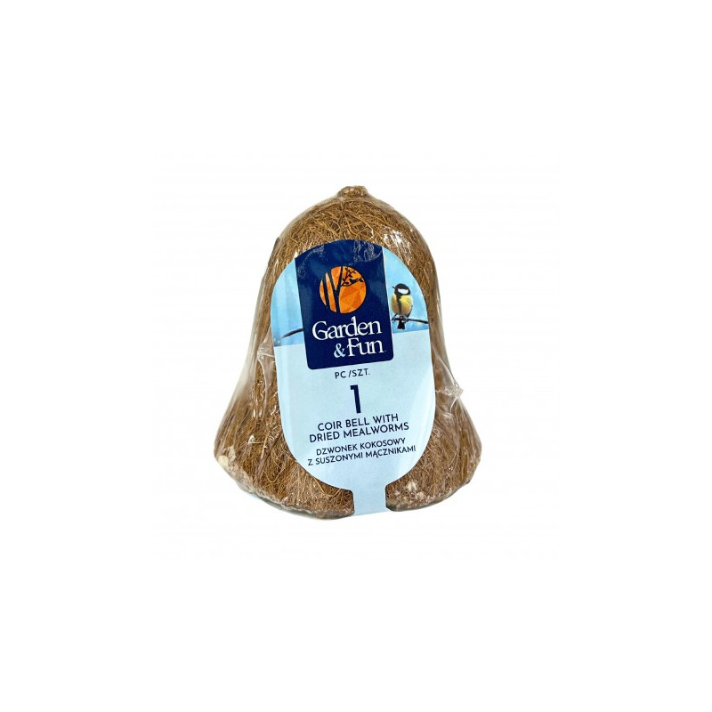 Garden&Fun, dzwonek tłuszczowy z larwami mącznika 250g GF-12846