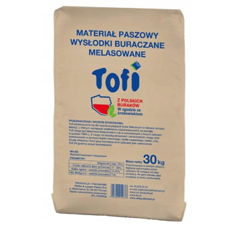 Wysłodki Toffi 30kg