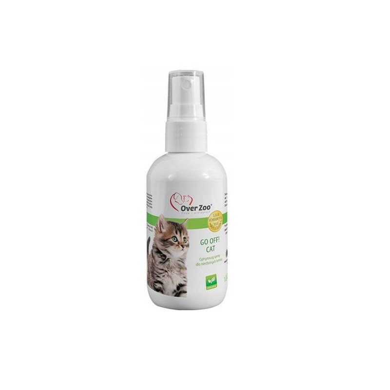 Over Zoo, Go Off! Cat, odstraszacz dla kotów, 125 ml