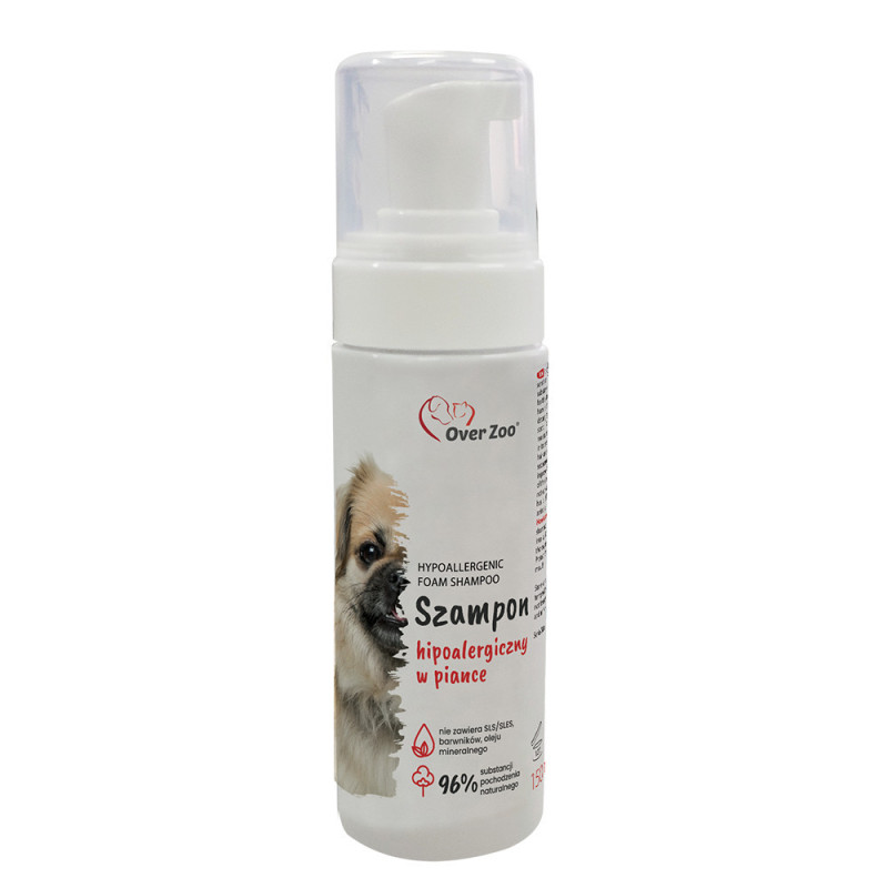 Over Zoo Szampon dla psa w piance hipoalergiczny
