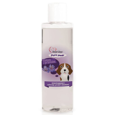 Over Zoo, Frutti Power Szampon ochronny z geraniolem, 200 ml