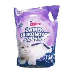 Chico, Żwirek silikonowy, lawendowy, 7,6 l
