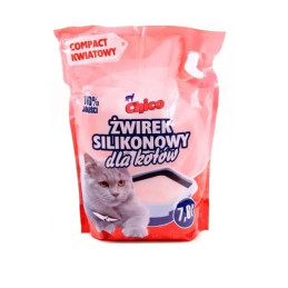 Chico, Żwirek silikonowy, kwiatowy, 7,6 l