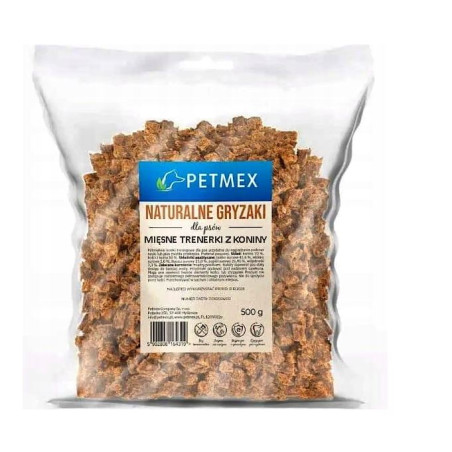 Petmex, Mięsne Trenerki z koniny, 500 g