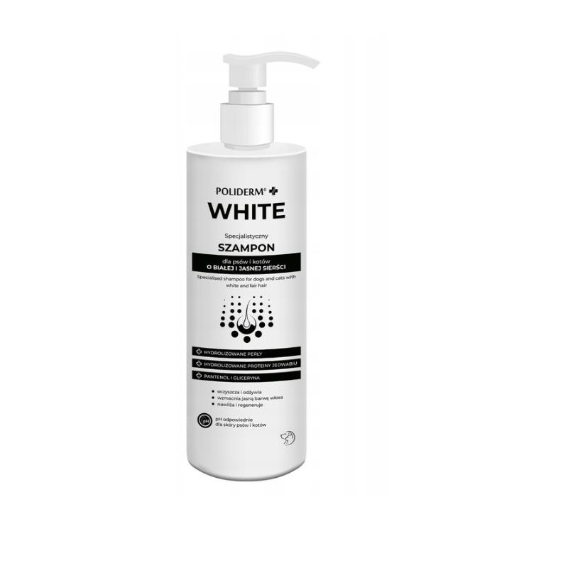 Poliderm Szampon White, 250 ml